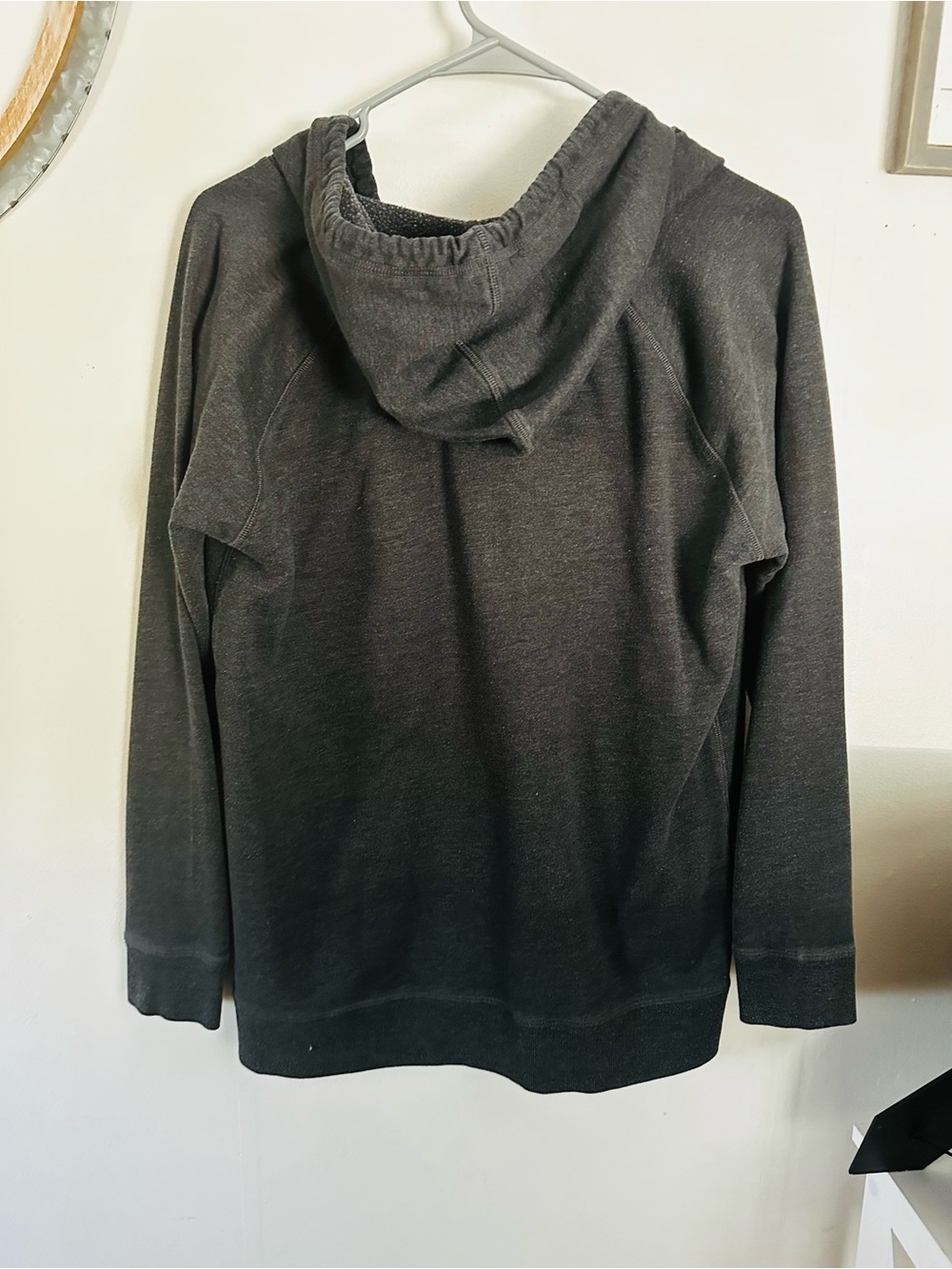 Victoria's Secret Black Pullover Hoodie with White Label MEDIUM - Picture 6 of 8